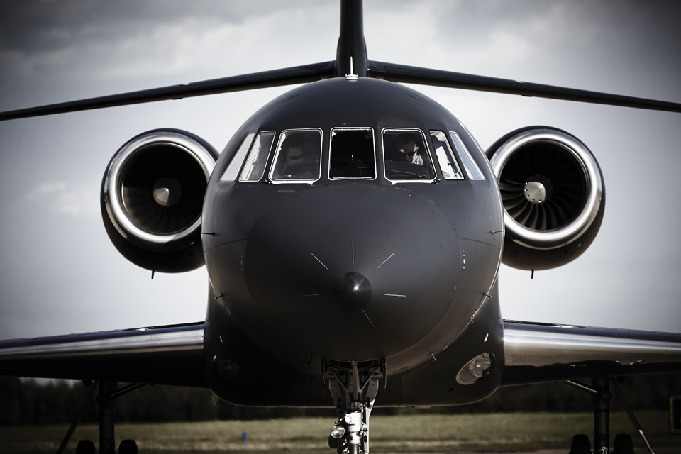 Dassault Falcon 2000 LX at Cambridge