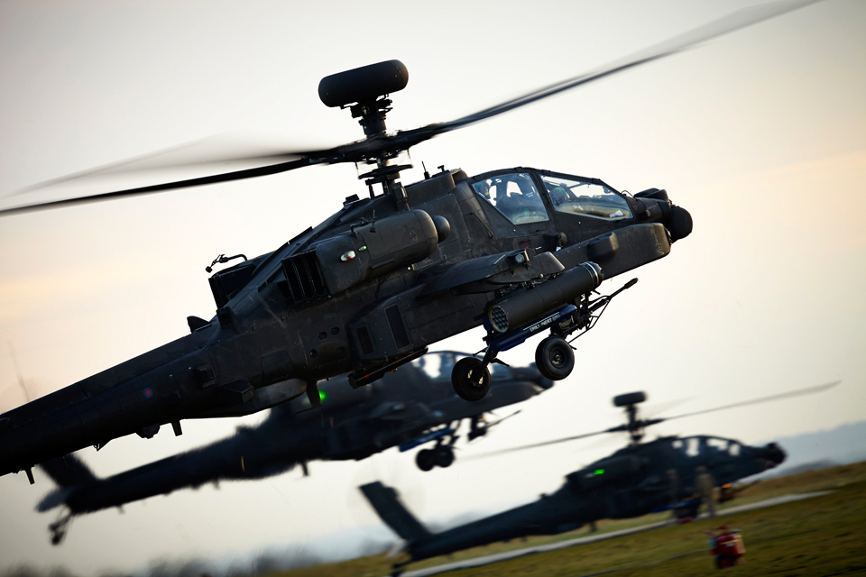Boeing AH1 Longbow Apache Attack Helicopter