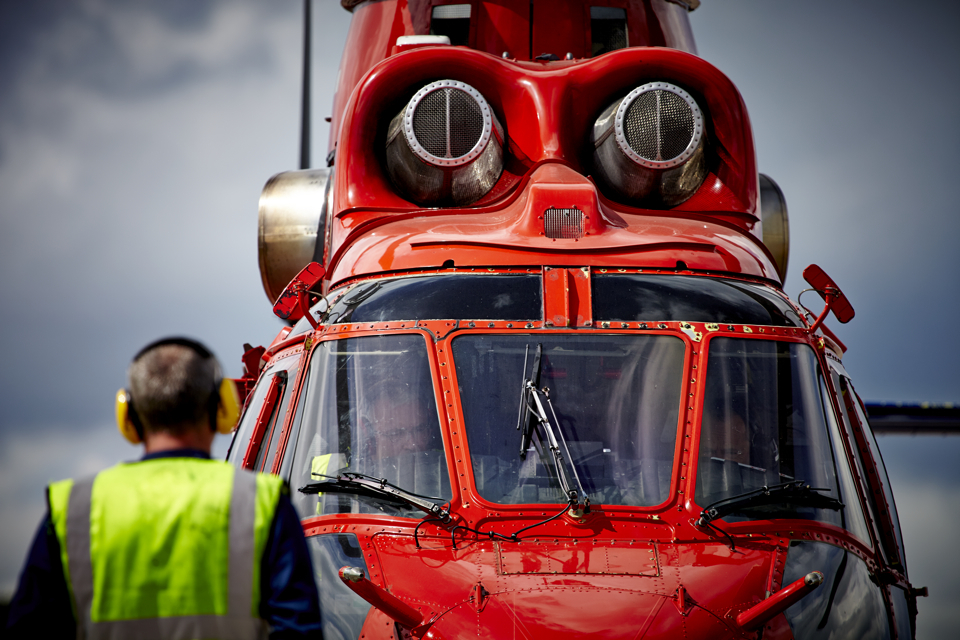 Bond Aberdeen EC225 flight prep at Dyce