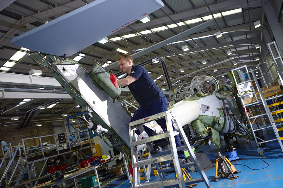 Lynx Mark 7 Tail rotor