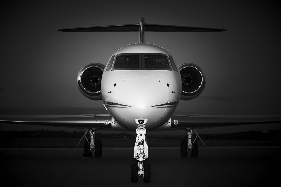 Gulfstream G550 Night