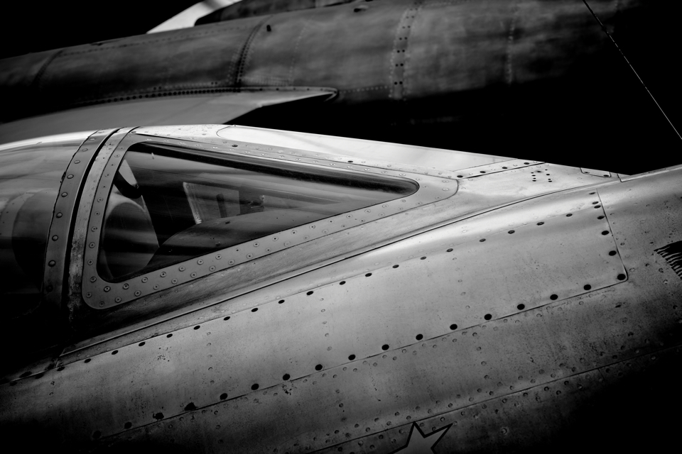 Dassault Mystere1950's test aircraft at the Le Bourget Museum