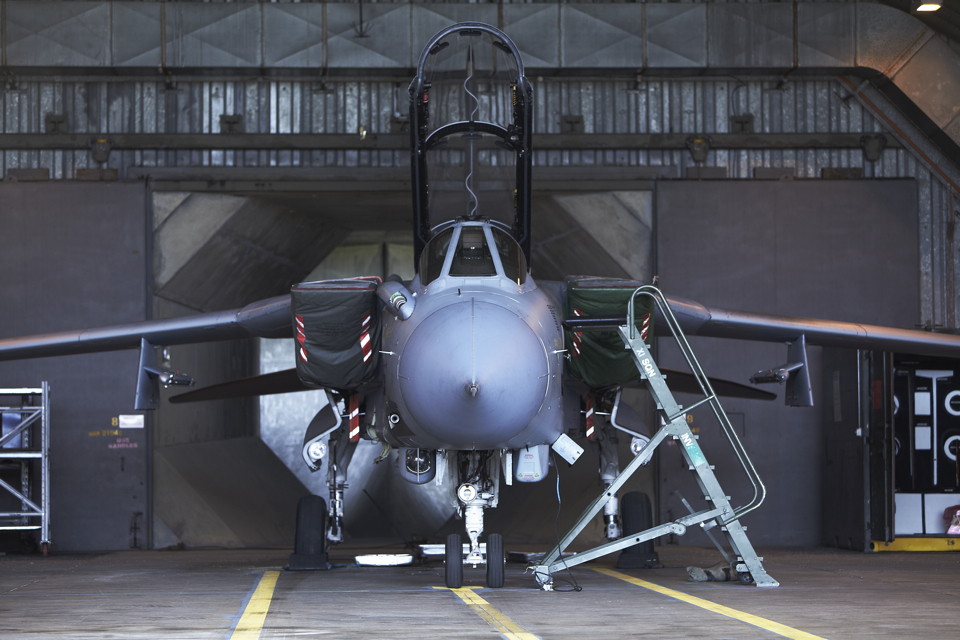 Panavia Tornado GR4 In Hangar