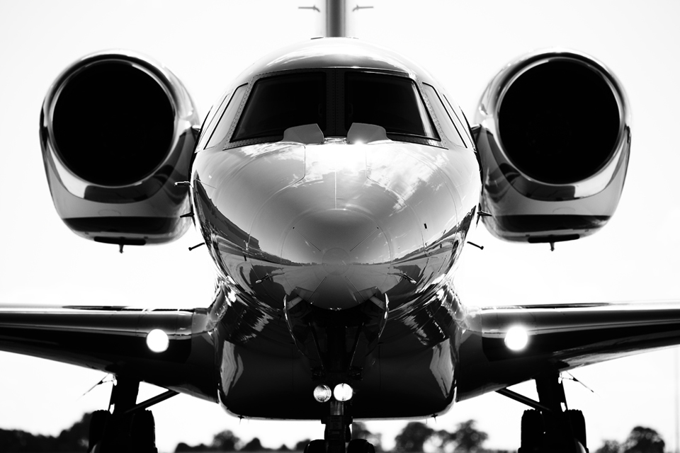 Citation X silhouette