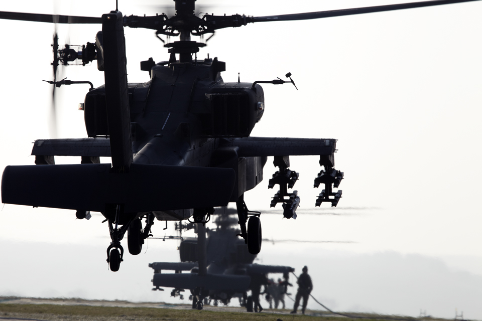 Boeing AH1 Longbow Apache Attack Helicopter