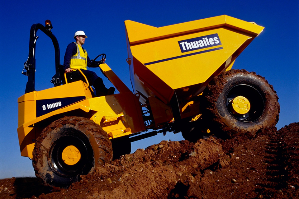 Thwaites materials handling equipment