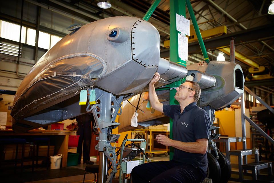 Westland Sea king repairs