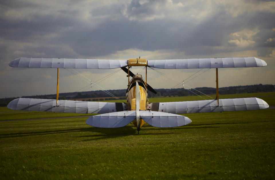 De Havilland Tiger Moth at Cambridge