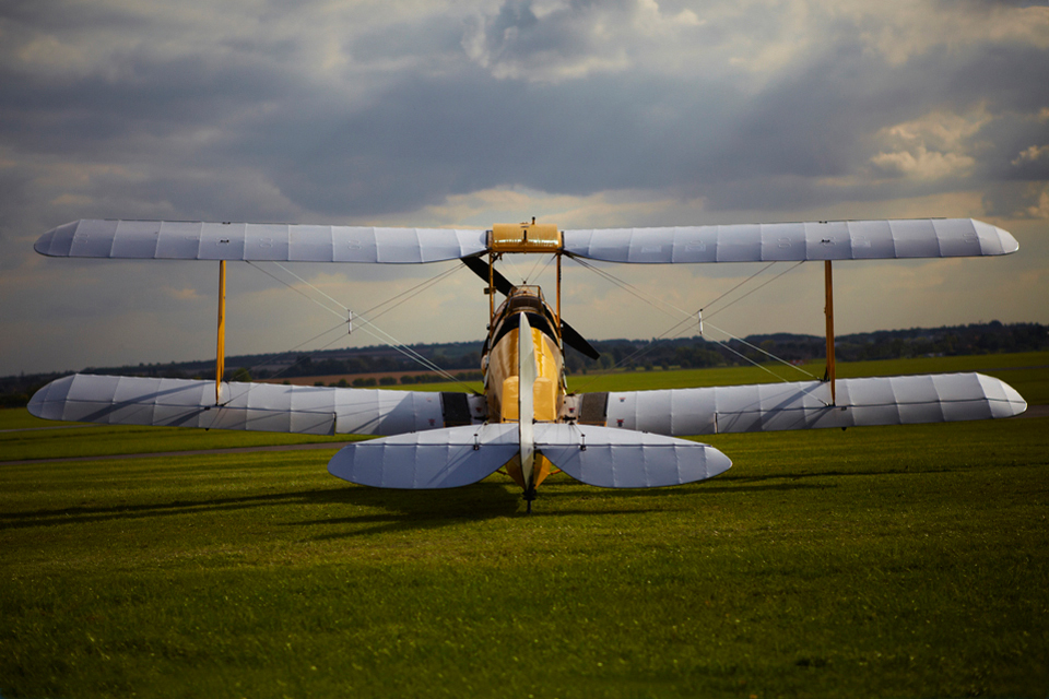 De Havilland Tiger Moth Cambridge training aircraft